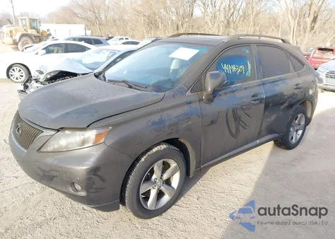 2010 Lexus Rx 350 from USA, damaged, VIN 2T2BK1BA9AC033905